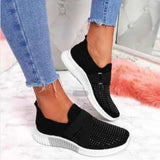 New Fashion Diamond Large-Size Students Casual Single Shoes Summer Women's
