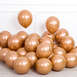 5/10/12inch Glossy Metal Pearl Latex Balloons Thick Chrome Metallic Colors helium Air Balls Globos Birthday Party