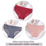 3PCS/Set Transparent Mesh Women's Panties Low Waist Ladies Briefs Female Underpants Fashion Girl Panty Lingerie