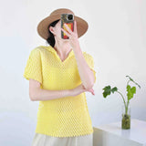 Folded Texture High-End Design Wrinkle Single-Drip Buckle Coat Women's Spring And Autumn New Messy Comfortable Open