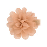 Pcs/lot Chiffon Petals Flower Hair Clips For Baby Girls Solid Hairpins Headdress Barrettes Floral Headwear Hair