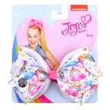 inch JoJo Bows Jojo Siwa Rainbow Printed Knot Ribbon Bow For Girls Handmade Boutique Hair Clip Children Hair