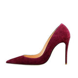 Red 12 cm extreme high heels pointed toe shallow women shoes Women Pumps Wedding Party Woman Shoes RM003