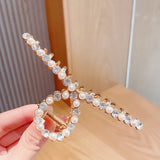 Woman Metal Hair Claws Hair Accessories Chic Barrettes Hair Clips Hairpins Ladies Hairgrip Headwear Girls Ornaments
