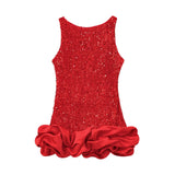 Party Dress Women's Cascadal Short Dress 2025 Dress-Up Long Sleeves Of The