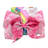 JoJo Bows JoJo Siwa Printed Grosgrain Ribber Hair Bow For Baby Girls Rainbow Handmade Hair Clips Headwear Hair