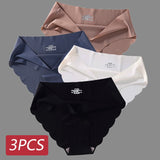 Seamless Silk Panties Women Underwear Sexy Female Underpants Briefs Woman Lingerie Underwear Ice Silk