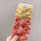 2021 New Leopard Print Hair Clips For Cute Girls BB Boutique Hairpins Bowknot Barrettes Headwear Kids Hair