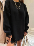 2021 Knitted Green O Neck Pullover Long Sleeve Y2K Oversized Sweater Dresses Women Party Sexy Club Sweater Top