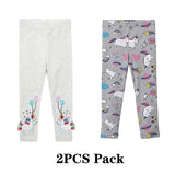 Girl Leggings Trousers Kids Pants Elastic Waistband Girls Pants Skinny Print Cartoon Unicorn Children Leggings