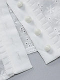 Square Neck Embroidery Cutout Cami Top- Outfit