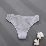 Cotton Women's Panties Letter Waist Underwear Female Underpants Comfortable Lady Low-Rise Panty Female Lingerie