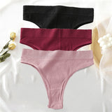 New Seamless Women's Panties Set High Waisted Thongs Woman Comfortable Women's Cotton Briefs Sexy Underpants For