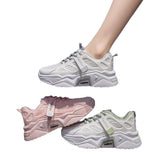 Old Dad Shoes Women 2025 Summer New Breathable Thick Bottom Increase Casual Shoes Korean Version Of Student Running