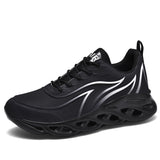 Breathable Men Running Shoes Cushioning Sneakers for Men Outdoor Lightweight Jogging Sport Shoes Traveling Walking