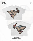 Version Simple Minority Design Cartoon Long Printed Cotton T-Shirt Men's Hip-Hop Harajuku Y2k Loose Couple Blouse 211-0-Outfit