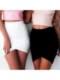 Hot Cross Broadband Sexy Ultra-Short Skirts Fashion