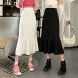 fishtail skirt women's Korean version 2022 new women's high waist office skirt fashion suit fashion Mermaid