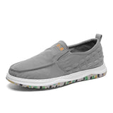 Loafer New Driving Lazy Canvas Shoes LightMen's Vulcanized Shoes Breathable Footwear Men's Flat Shoes Sneaker