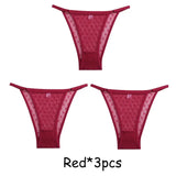 Transparent Floral Lace Panties Women Low-Waist Underpant Hollow Out Thong Female G-String Underwear Lingerie