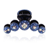 Big Rhinestone Hair Claws Crab Hairpins Crystal Hair Clips Barrettes Ponytail Girls Hair Accessories Ornaments
