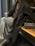 Autumn And Winter New Women's Temperament Commuted Korean Version Of The Long Coat Coat