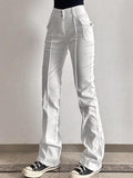 Vintage Low Rise Woven Pants- Outfit