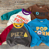 T Shirts Spring Autumn T-shirt for Kids Long Sleeve Girls Tops Boys Tees 1-10years School Baby Blouse Toddler