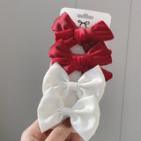 2021 New Leopard Print Hair Clips For Cute Girls BB Boutique Hairpins Bowknot Barrettes Headwear Kids Hair