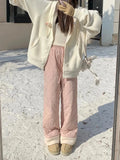 Puffer Thick Fleece Warm Pants- Outfit