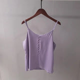 camisoles Sexy Sleeveless Tops Woman Tank Fashion Tops Women solid color crop