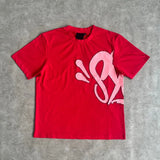 Aesthetic High Street Hip-Hop Printed Letter Short-Sleeved T-Shirt Shorts Men's Summer Tide Brand Leisure Sports