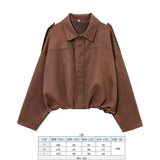 Women's 2025 New Bat Sleeve Loose-Fitting Velvet Bomber Jacket