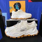 Men Casual Shoes Men's Sneakers Fashion Running Shoes Trainer Race Sport Shoes Lace Up Outdoor Walking Gym Shoes For