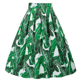 Uniform Student 3XL Vintage Women Pleated Skirts Plaid Print 2022 Midi 50s 60s Rockabilly Pin Up High Waist Summer