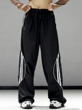 Zingj Retro Casual Wide-Leg Pants Men And Women's Spring / Summer 2024 New Light Fashion Logo Street Straight