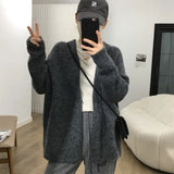 Breeze Gentle Knitted Cardigan Loose 2024 Korean Version Of The New Autumn And Winter Sweater