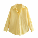 Street Fashion New Women's Clothing City Autumn Multi-Color V-Neck Casual