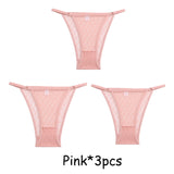 Transparent Floral Lace Panties Women Low-Waist Underpant Hollow Out Thong Female G-String Underwear Lingerie