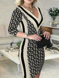Autumn Fashion Geometric Pattern Arm Covering