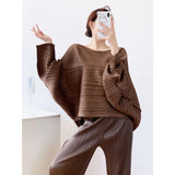 Spring Three House Folding Loose Pure Color Top Loose Folding Top Loose Folding Top