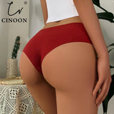 Panties For Women Seamless Panty Set 5 Colors Underwear Sexy Low Waist Briefs Women's Underpants Lingerie Drop