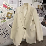 Zingj And Autumn Suit Jacket Female In 2024 Autumn New Black Net Red Fried Street Temperament Trend Casual Ladies