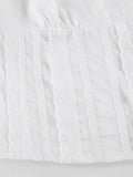 Broderie Lace Trim Crop Tank Top- Outfit