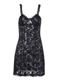 Backless Lace Mini Dress- Outfit