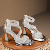 Zingj New French Diamond Sandal Bag With A Comfortable Commuting