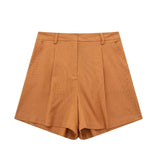 2025 New Women's Linen Blend, Vest, Vest And Shorts