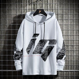 Hoodie Men's Sweatshirt Spring 2021 New Korean Style Trend Loose Casual Stitching Long Sleeve V-Neck Casual