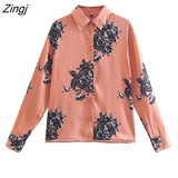 Women Vintage Floral Print Casual Straight Pants Female Chic Elastic Waist Lace Up Long Trousers Pantalones Mujer