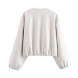Women's Clothing 2025 Autumn Fashion Tight Under The Soft Zipper Jacket